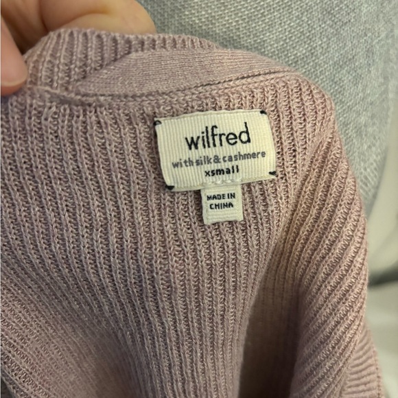 NWOT💥Wilfred silk&cashmere XS sweater - Picture 3 of 4